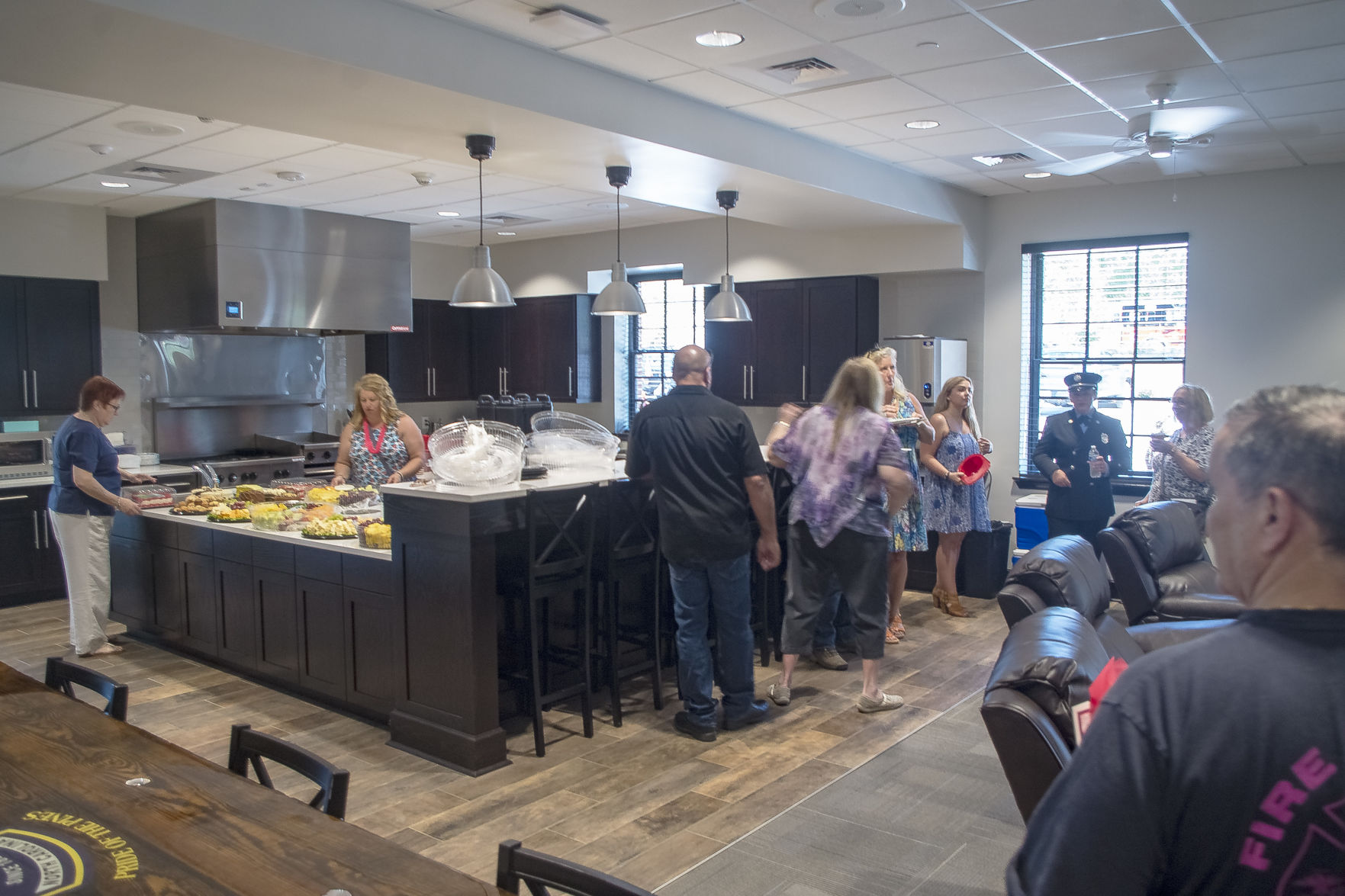 Kitchen at SPFD Station No. 2